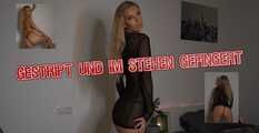 Stripped and fingered for you while standing!