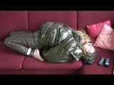 Get 3 Archive Videos with Katharina enjoying Bondage in her shiny nylon Downwear from 2012!
