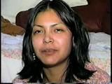 18 Yr OLD AMERICAN INDIAN COLLEGE STUDENT IS MOUTH STUFFED, HANDGAGGED, DUCT TAPE GAGGED, BAREFOOT, TOE TIED UP ON HER DORM ROOM FLOOR (D61-10)