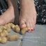 crushing peanuts