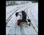 Classic video from www.skipolis.com available now on Shinynylonarts. Part 3 of 5 outdoor in the snow