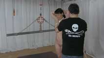 Suspension with spread legs  1 of 2