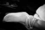 Fusssohlen in Nylons