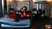 462 Tequila loves her air mattresses!