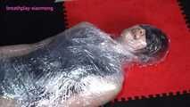 Xiaoyu Full Body Wrapped and Head Bagged