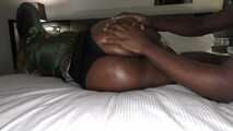 Private hotel room play with my sex slave