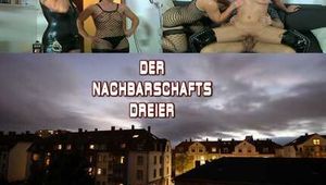 THREESOME WITH THE NEIGHBOURS