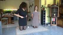 Kyra and Vanessa - tickle detector test Part 3 of  10