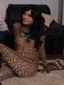 Leoparden-Catsuit