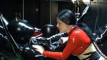 Lady Isis - Rubber Mumification Part1