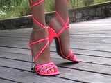 Cane soda crush with stiletto heels