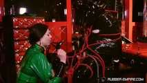 Lady Ashley - Incredibly horny rubber object