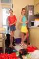 Merida & Hannah - Trash bag cleaning