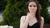 Smoking 120mm Saratoga on the street