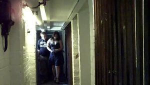 Sandra in the cellar 1/2