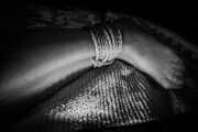 Fusssohlen in Nylons