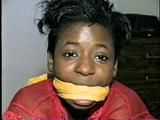 BLACK SHONDA GETS MOUTH STUFFED CLEAVE AND OTM GAGGED & CHAIR TIED (D39-6)