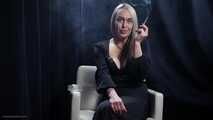 Seductive smoking with a mature lady