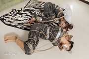 Elvina and Xenia - Elvina is tied, packed, gagged, tickled and joined to Xenia