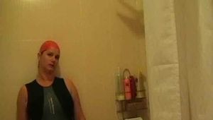 Neopren gril unter der Dusche 