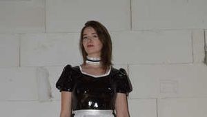 French maid Miss J wants to be bound gagged