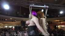 Public Breast Bondage & Punishment for Nova Pink & Muriel LaRoja
