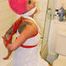 Towel tied Babe