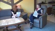 Saskia and Zora - The Bondage Story Preparation Part 1 of 6