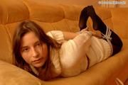 Mimi - Tied up in living room 2