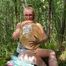 Blow2pPop three huge B14 LOVE BLNS in the forest