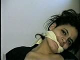 TIT TIED, MOUTH STUFFED, CLEAVE GAGGED LITTLE LATINA HOSTAGE (D28-5)