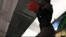Balloon-Trampling with Yvette Hardi