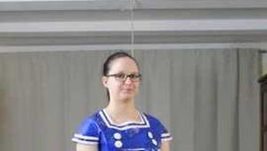 Selfbondage in PVC sailor costume and layers of nylon rainwear