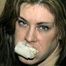 26 YEAR OLD RIVER IS MOUTH STUFFED, HOME MADE RING GAGGED, DROOLING & HANDGAGGED (D55-13)