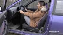 Amanda steps on the pedal