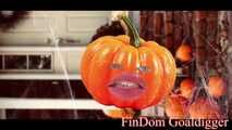 Halloween SUCKING Pampkin Asshole Transformation