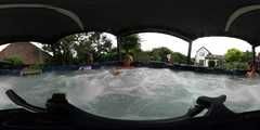 Fun in the pool Virtual Reality