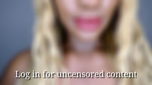 My ebony lips control your cock