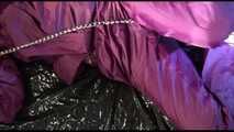 Get 2 Archivevideos with sonja enjoying Bondage in her shiny nylon Rainwear