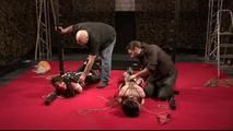JJ Plush & Raven Cee Hogtied at BoundCon