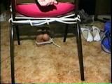 47 YR OLD LIBRARIAN CHAIR TIED, GAGGED & BLINDFOLDED 8:54 (D12-1)