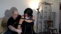 Bella Lux Bound and Gagged, Combo Clip