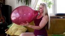 Blow2Pop burgundy Belbal 14"