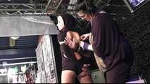 Extreme Endurance Challenge for Lena King - tied to a Package !