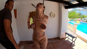 Extreme Ziptie Challenge for Little Red Girl