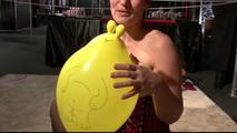bare breasts on stage
