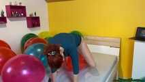 sexy balloon pops following picture instructions