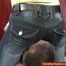 Sarah's Jeansfacesitting, like on a horse