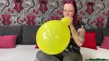 Blow2Pop two 12inch balloons and two B14 balloons