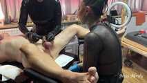 Extreme Cbt , nail the tail and sack to the wood